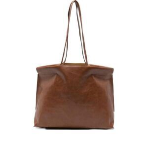 BEA MOMBAERS Spacious Everyday East-West Shopper Handbag Women LEATHER BROWN